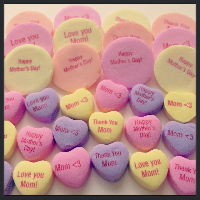 custom love heart candy